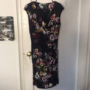 Ralph Lauren floral knee length dress